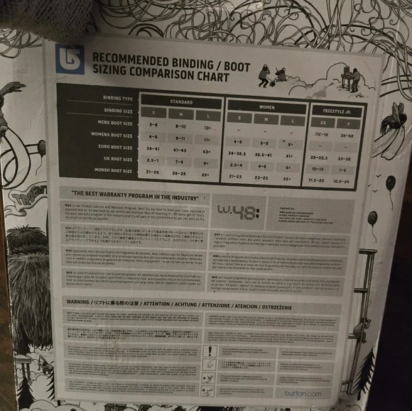 Burton Snowboarding Bindings size Med - Picture 7 of 7